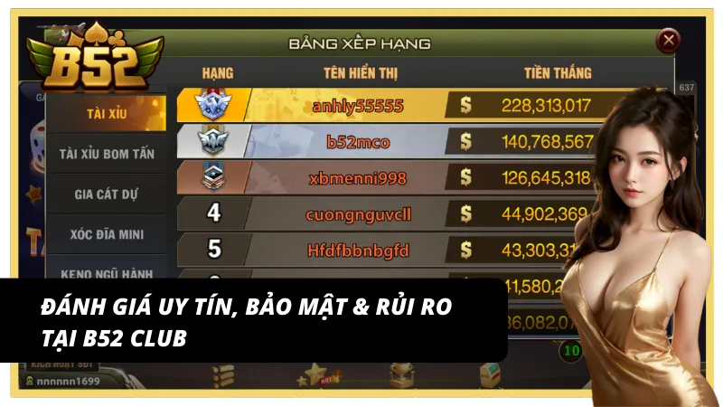 Đánh giá chi tiết về B52Club trên thị trường