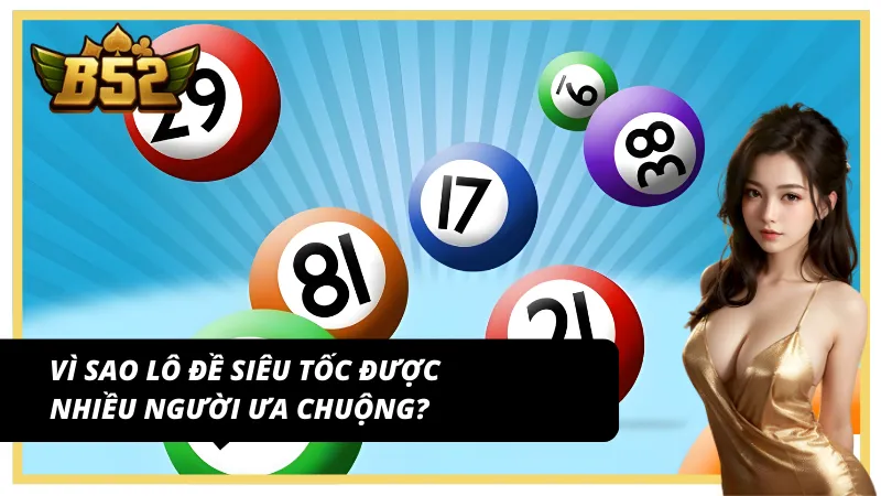 Các ưu thế nổi bật của xổ số siêu tốc