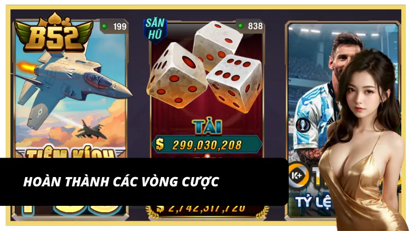 Đáp yêu cầu về vòng cược khi rút tiền B52 Club